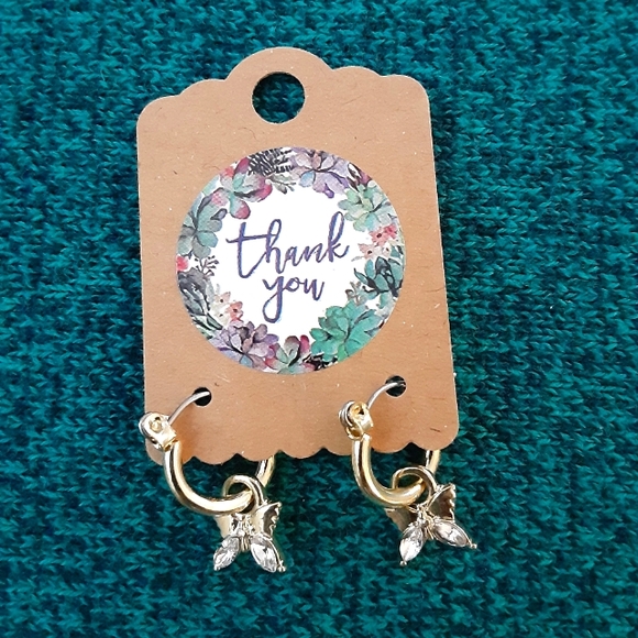 Thank You Earrings SET of FOUR - Picture 3 of 6